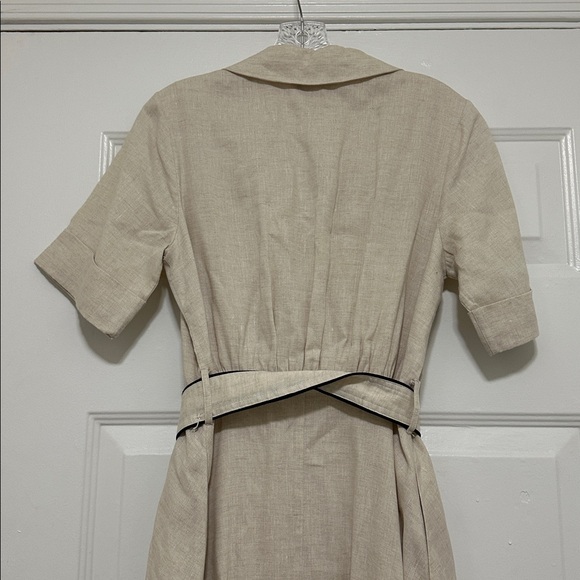 STAUD Millie Belted Linen Maxi Dress - Picture 7 of 8